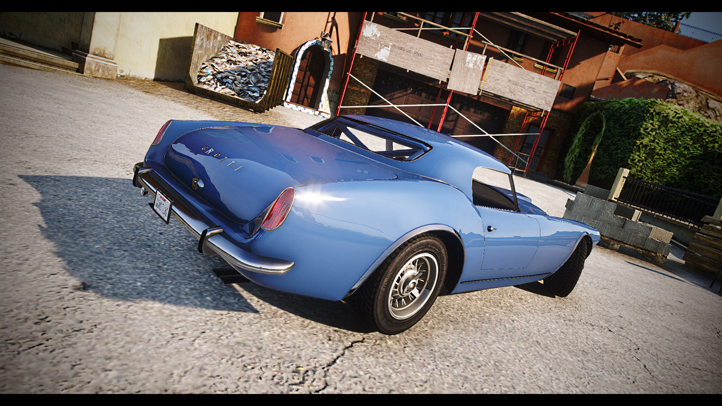 Grotti Stinger R | Addon Sound | 20 Tuning Parts | Liveries | Scratch Made