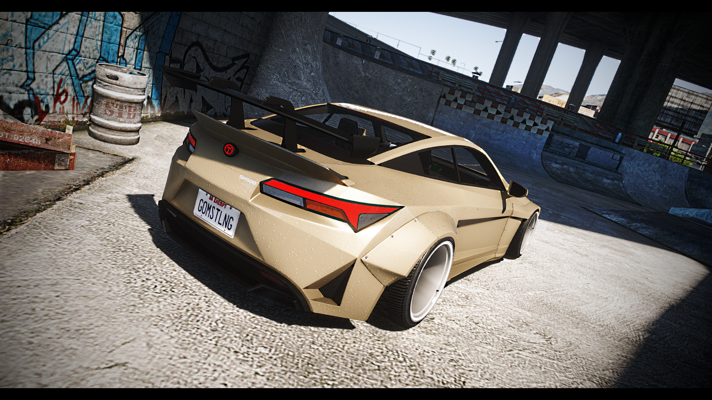 Emperor SH500 CTX | Addon Sound | 24 Tuning Parts | Livery Map | Scratch Made