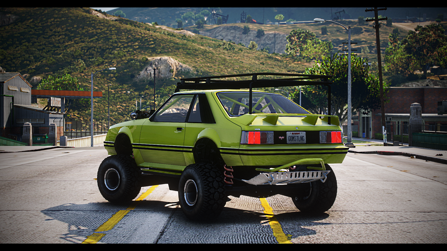 Vapid Dominator FX DRT Outlaw | Addon Sound | 110 Tuning Parts | Liveries | Vanilla Edit