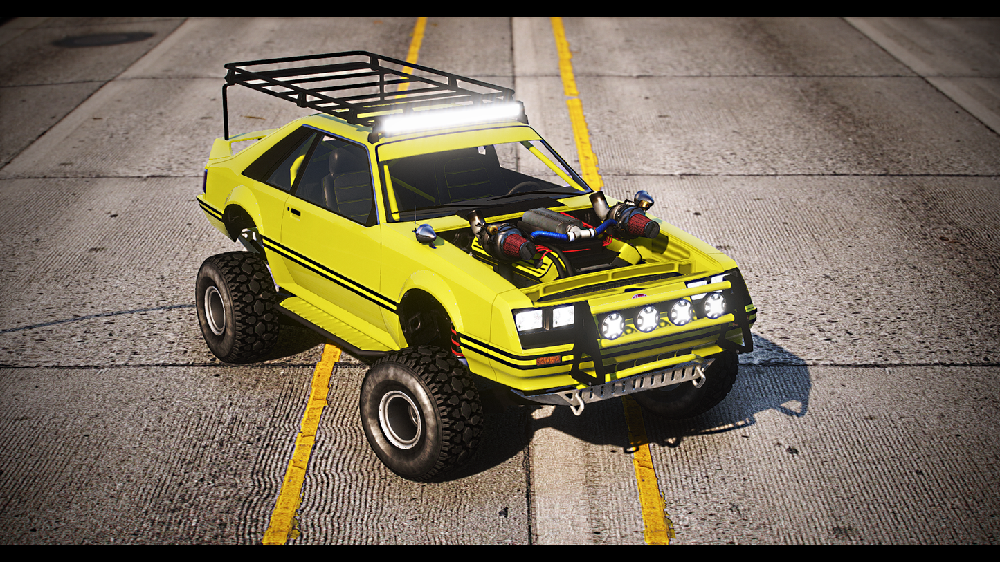 Vapid Dominator FX DRT Outlaw | Addon Sound | 110 Tuning Parts | Liveries | Vanilla Edit