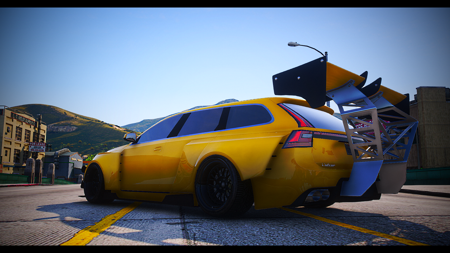 Vulcar Kombi Pack | Addon Sound | 10 Tuning Parts | Livery Map | Scratch Made