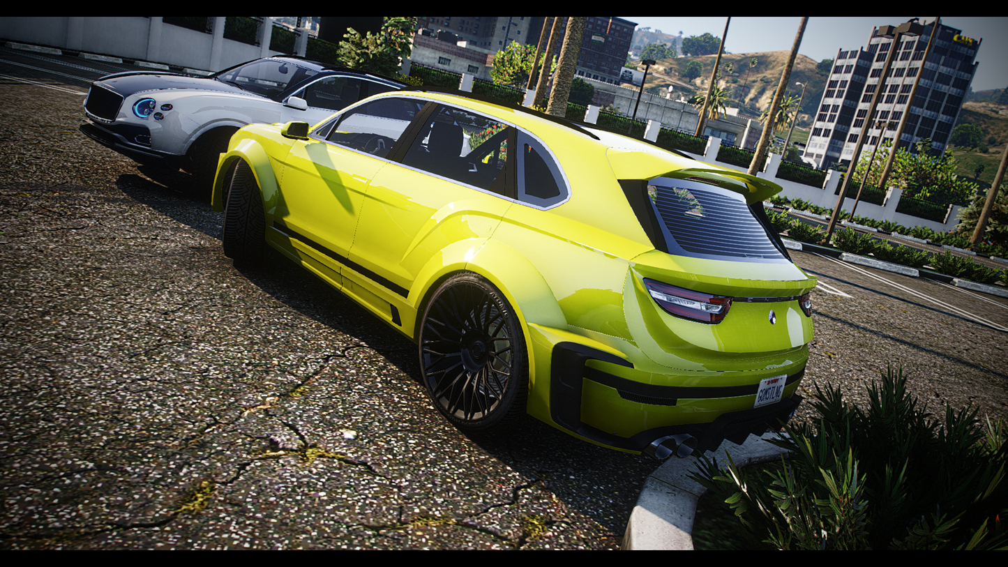 Enus Huntley R Pack | Addon Sound | 6 Tuning Parts | Livery Map | Scratch Made