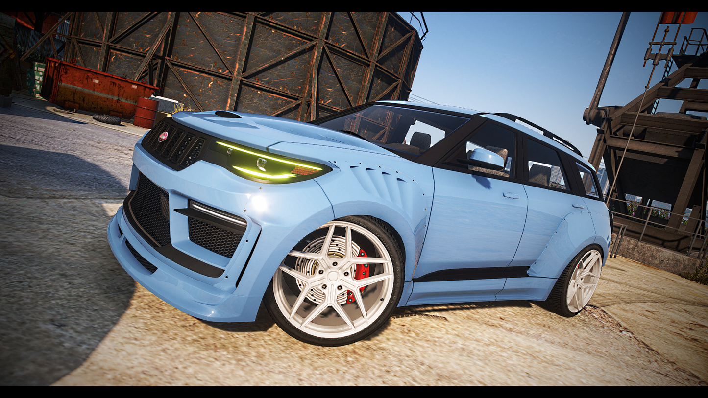 Vapid Scout XL Pack | Addon Sound | 34 Tuning Parts | Livery Map | Scratch Made