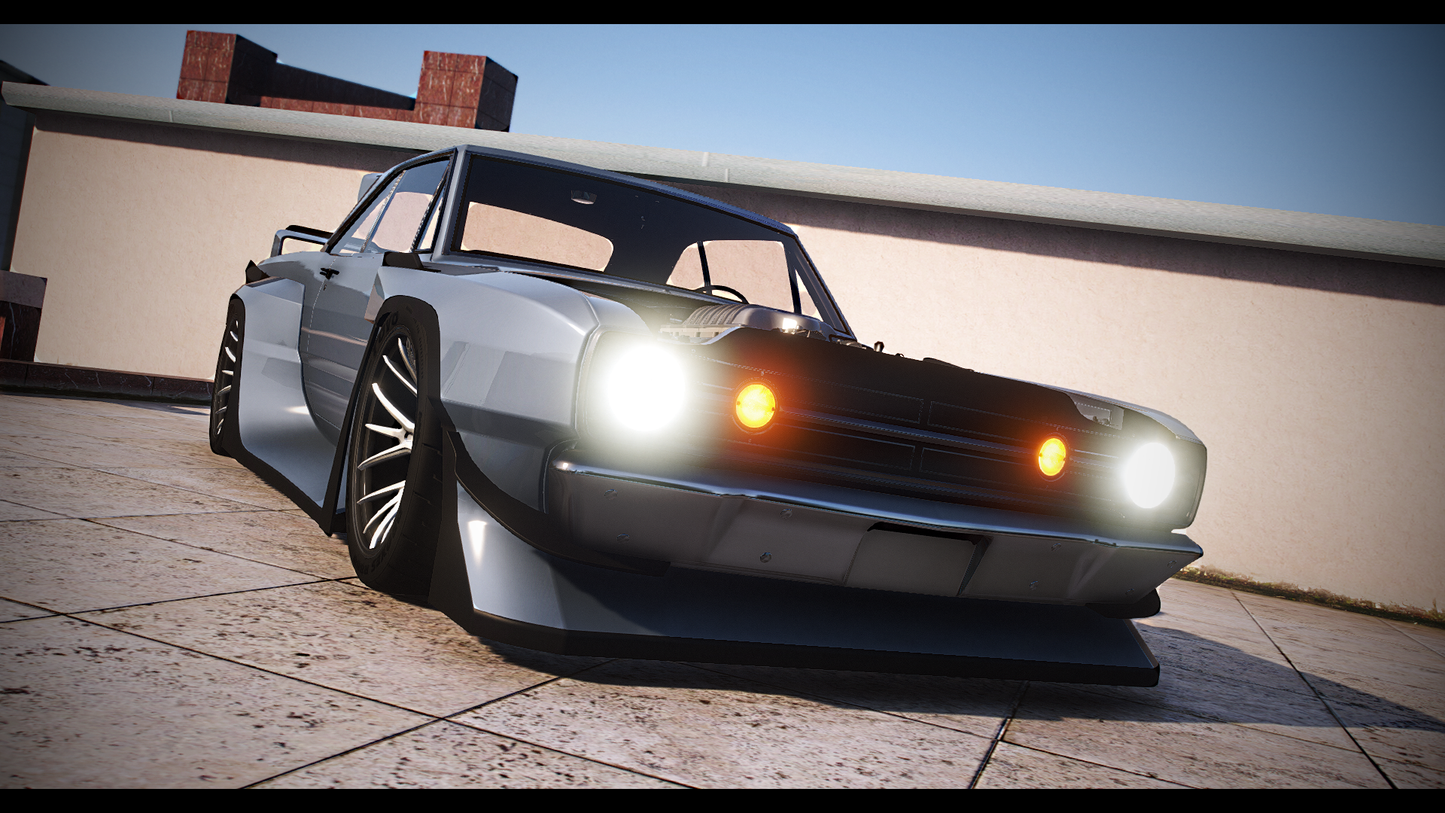 1968 Dodge Dart SRT Demon G.O.M. Styling "PANDEM Spec" + Addon Sound