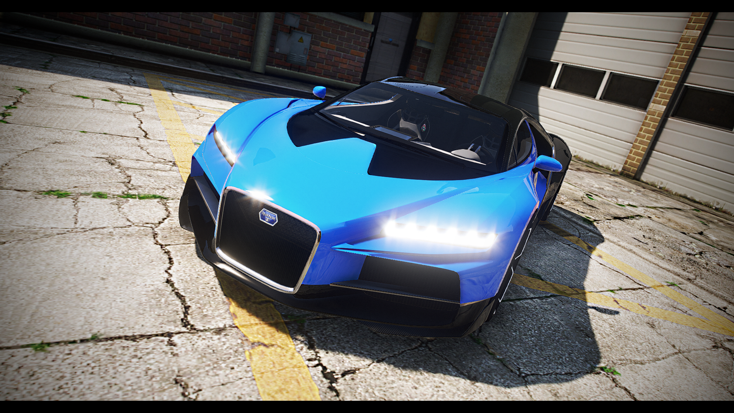Truffade Cronos | Addon Sound | 90 Tuning Parts | Livery Map | Scratch Made