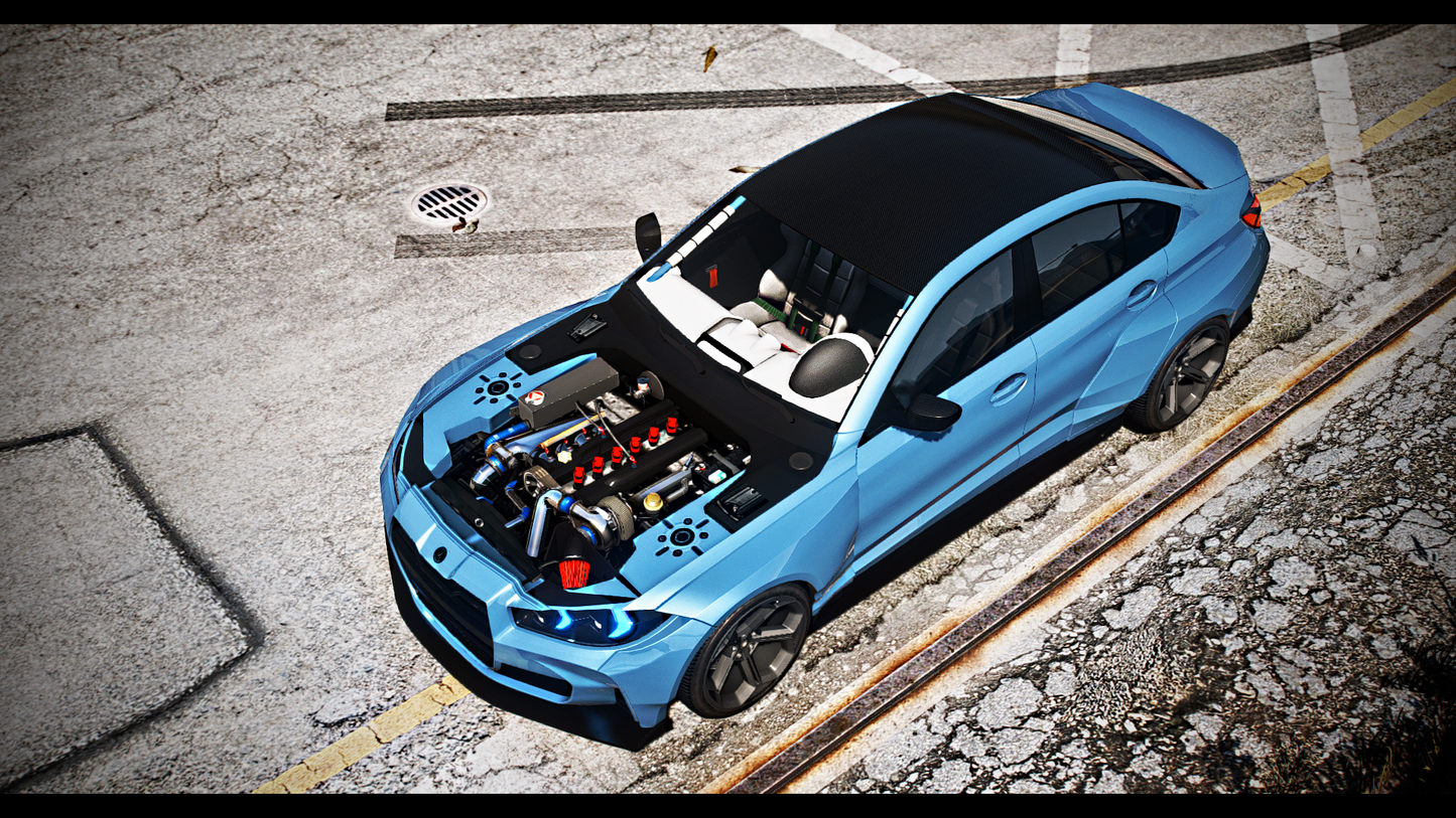 Ubermacht Sentinel GTS RAMPAGE Widebody | Addon Sound | 83 Tuning Parts | Liveries | Vanilla Edit
