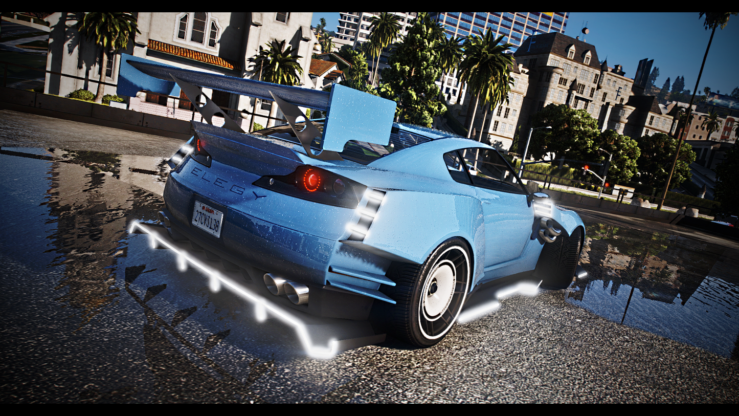 Annis Elegy RH8 RAMPAGE | Addon Sound | 4 Seater | Vanilla Edit