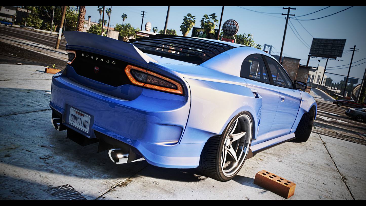 Bravado Buffalo Hellfire KROTOV | Addon Sound | 83 Tuning Parts | Liveries | Vanilla Edit