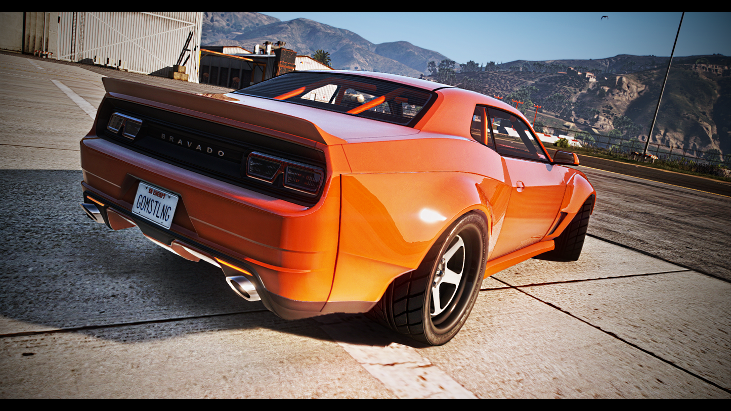 Bravado Gauntlet Hellfire KROTOV | Addon Sound | 74 Tuning Parts | Liveries | Vanilla Edit