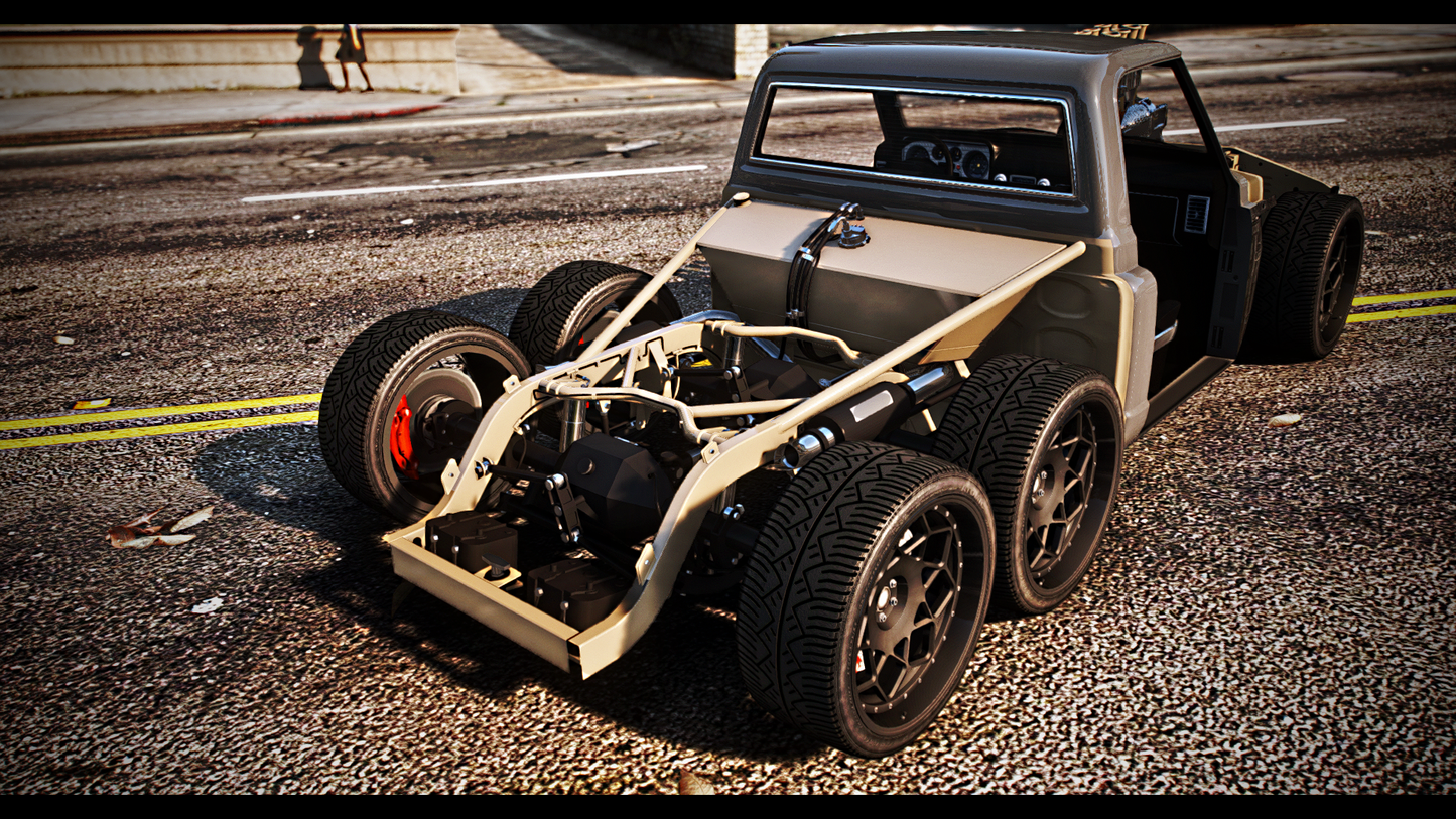 Declasse Yosemite Classic 6X6 SPIRE | Addon Sound | 12 Tuning Parts | Livery Map | Vanilla Edit