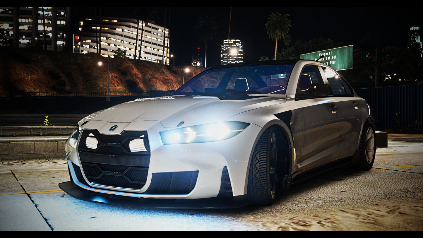 Ubermacht Sentinel GTS RAMPAGE Street Spec | Addon Sound | 83 Tuning Parts | Liveries | Vanilla Edit