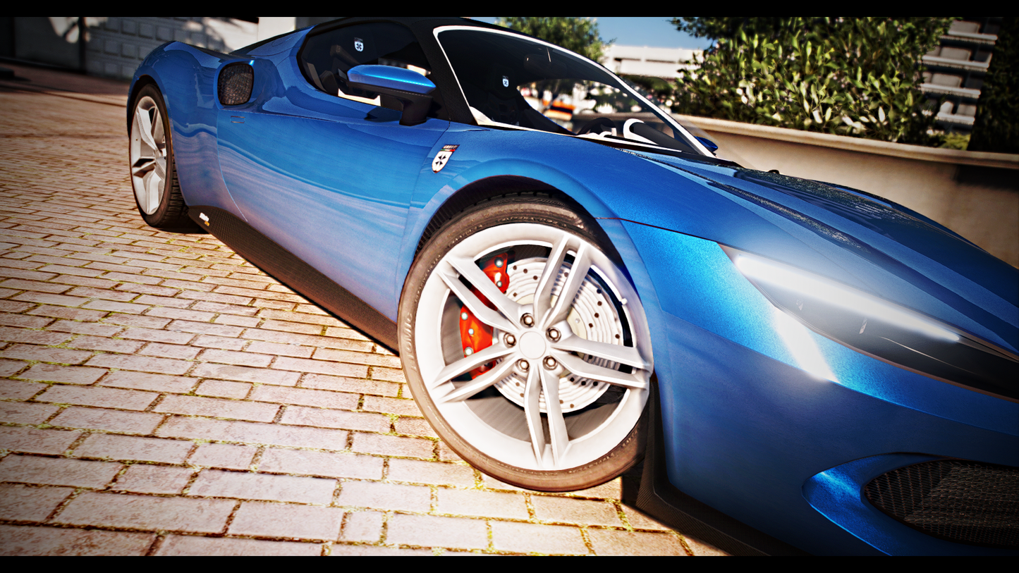 Grotti Stilletto GTR | Addon Sound | 26 Tuning Parts | Livery Map | Scratch Made