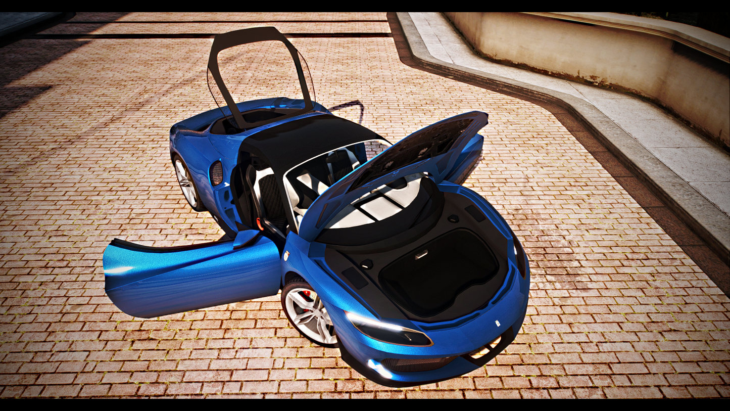 Grotti Stilletto GTR | Addon Sound | 26 Tuning Parts | Livery Map | Scratch Made