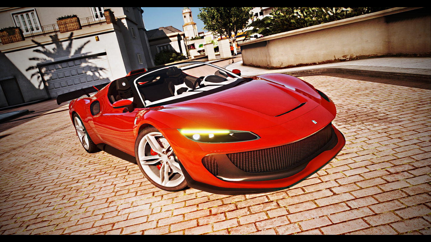 Grotti Stilletto GTR | Addon Sound | 26 Tuning Parts | Livery Map | Scratch Made