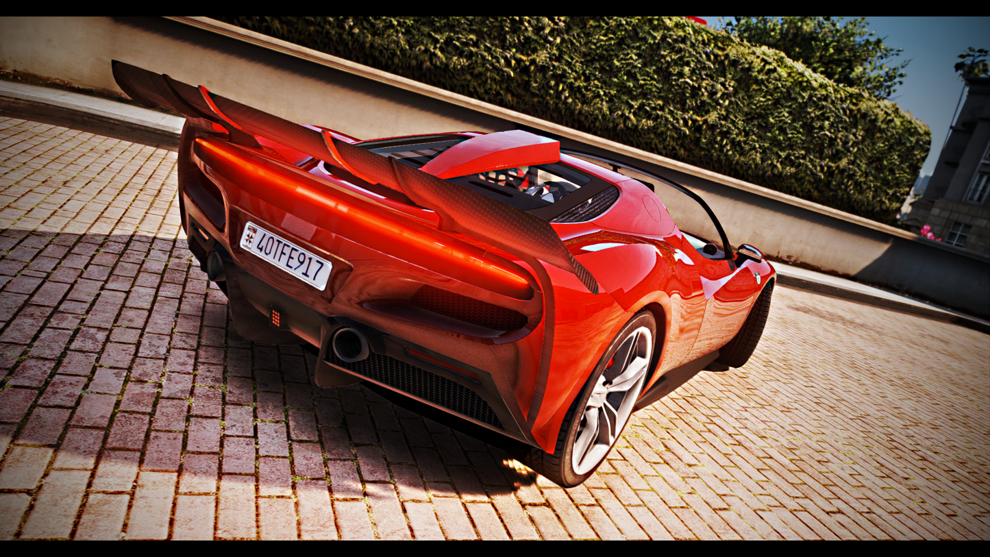 Grotti Stilletto GTR | Addon Sound | 26 Tuning Parts | Livery Map | Scratch Made