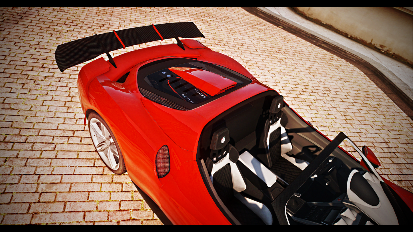 Grotti Stilletto GTR | Addon Sound | 26 Tuning Parts | Livery Map | Scratch Made