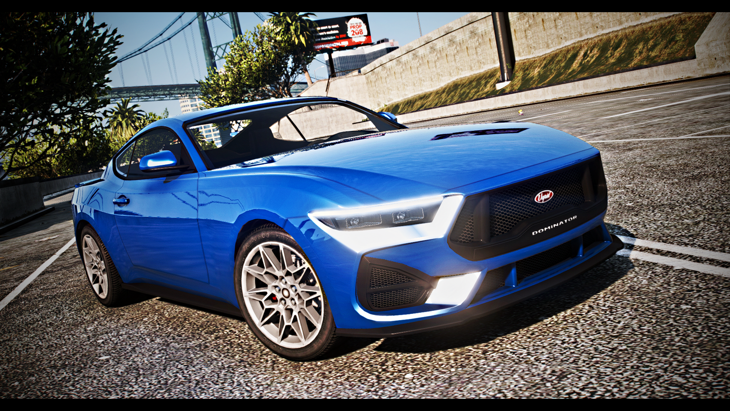 Vapid Dominator GT DCL | Addon Sound | 223 Tuning Parts | Liveries | Scratch Made