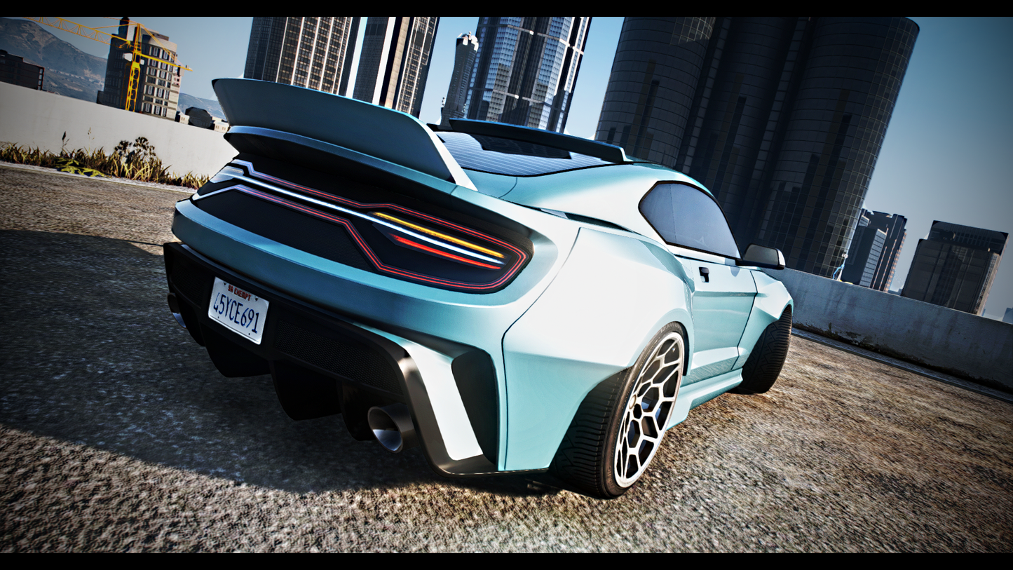 Vapid Dominator GTX KROTOV | Addon Sound | 87 Tuning Parts | Vanilla Edit
