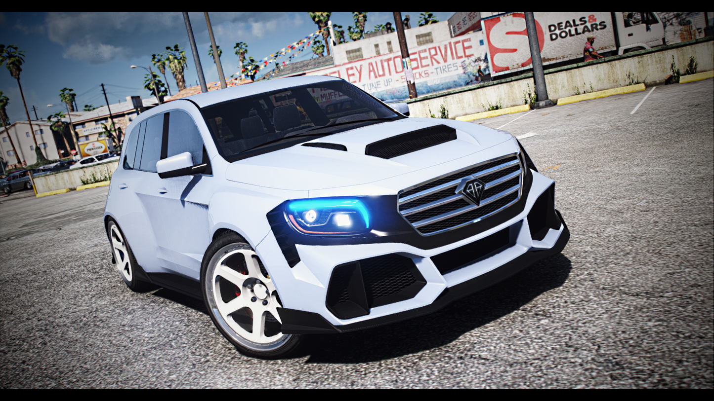Benefactor XLB Pack | Addon Sound | 3 Tuning Parts | Livery Map | Scratch Made
