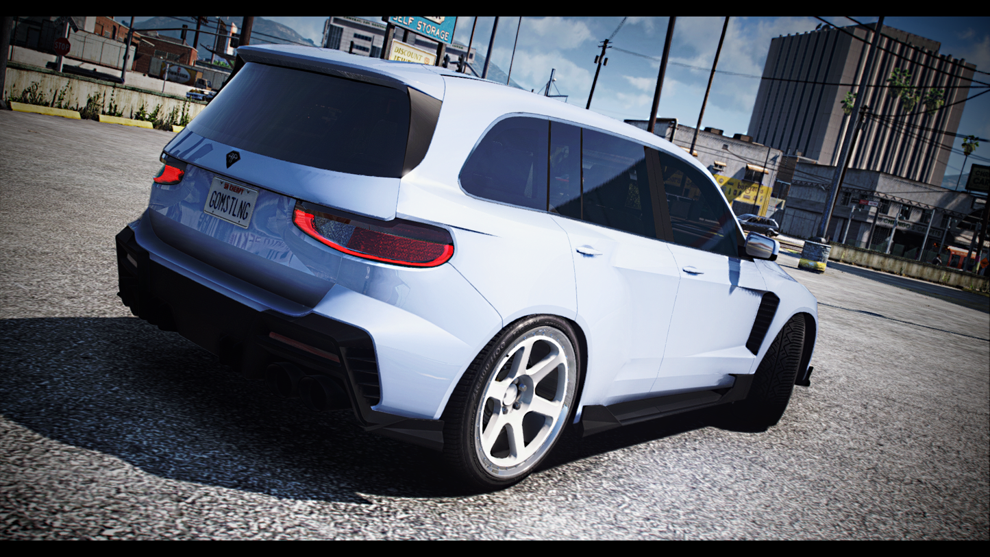 Benefactor XLB Pack | Addon Sound | 3 Tuning Parts | Livery Map | Scratch Made