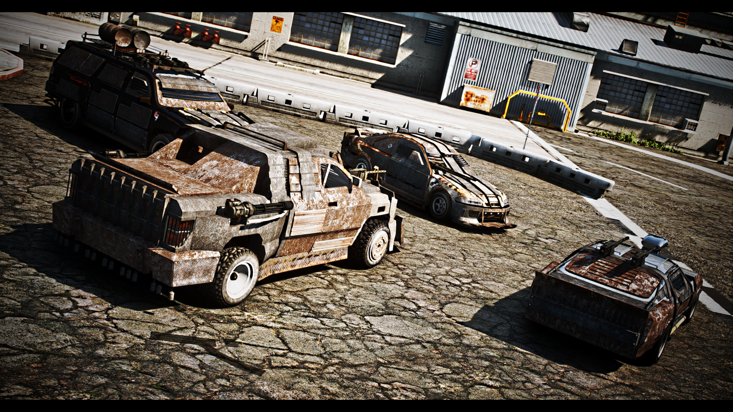 Apocalypse Pack 1 | 4 Vehicles | 201 Tuning Parts | Liveries | Vanilla Edit