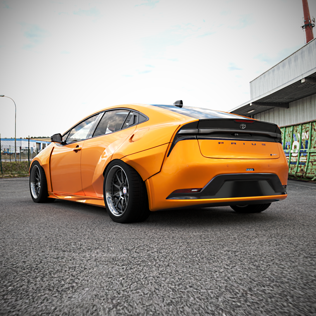 2023-Present Toyota Prius GOMSTYLING V1 | Real Bodykit