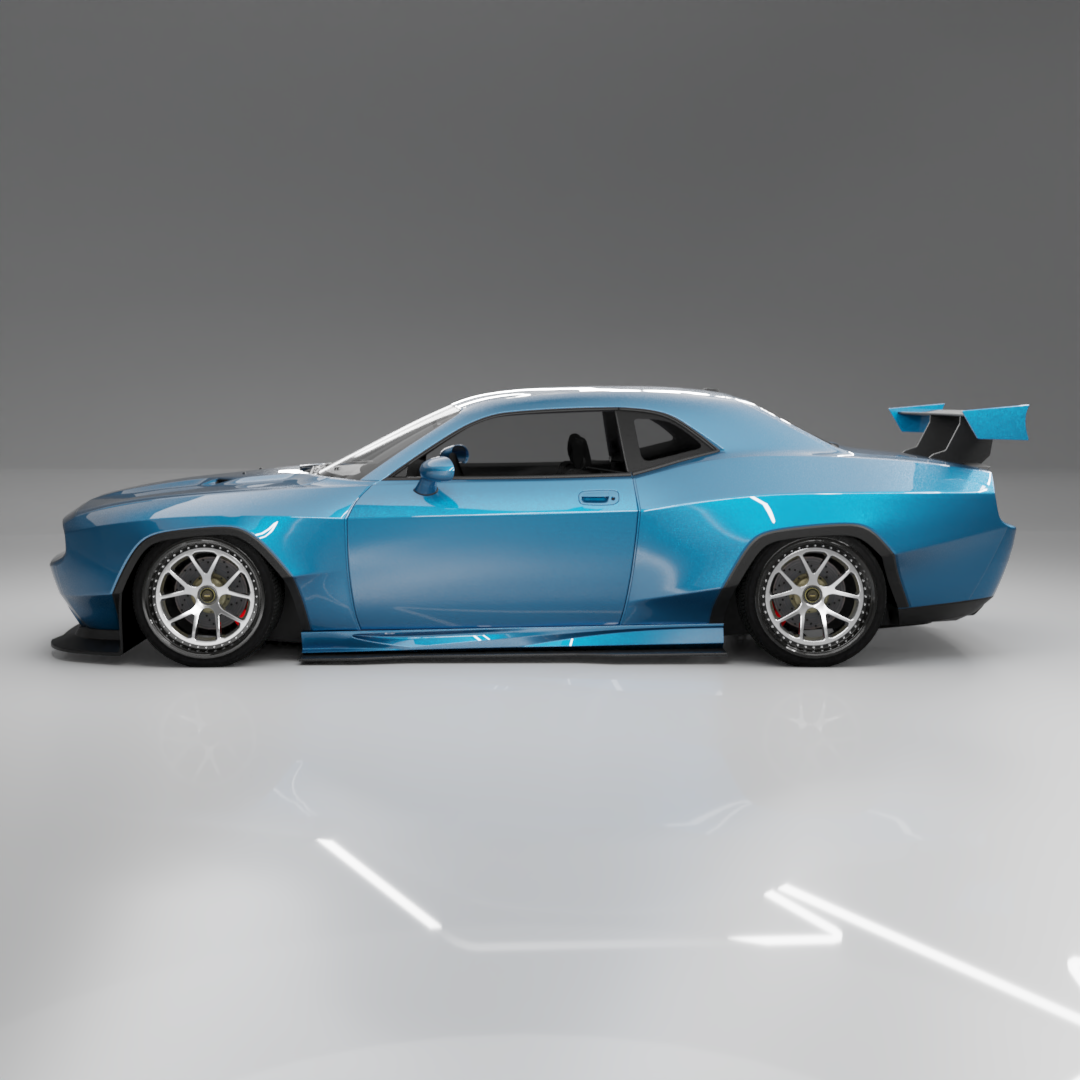2008-2014 Dodge Challenger GOMSTYLING V1 | Real Bodykit