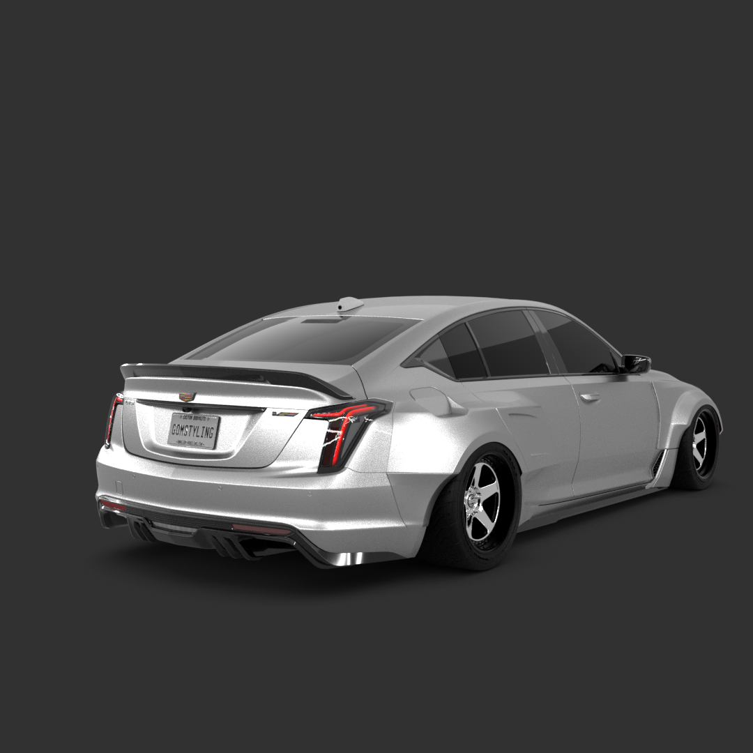 2022-2023 Cadillac CT5-V Blackwing GOMSTYLING V1 | Real Bodykit