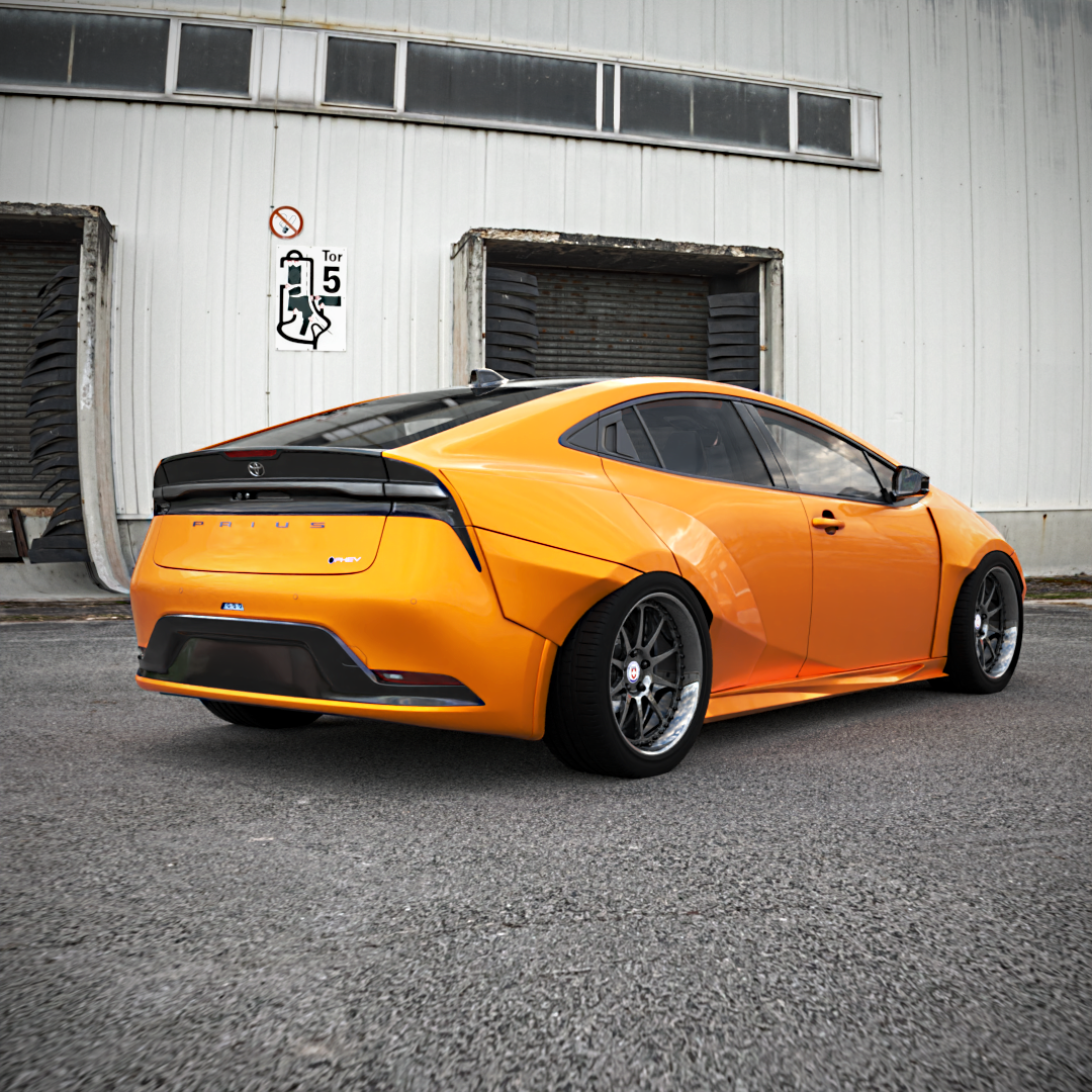 2023-Present Toyota Prius GOMSTYLING V1 | Real Bodykit