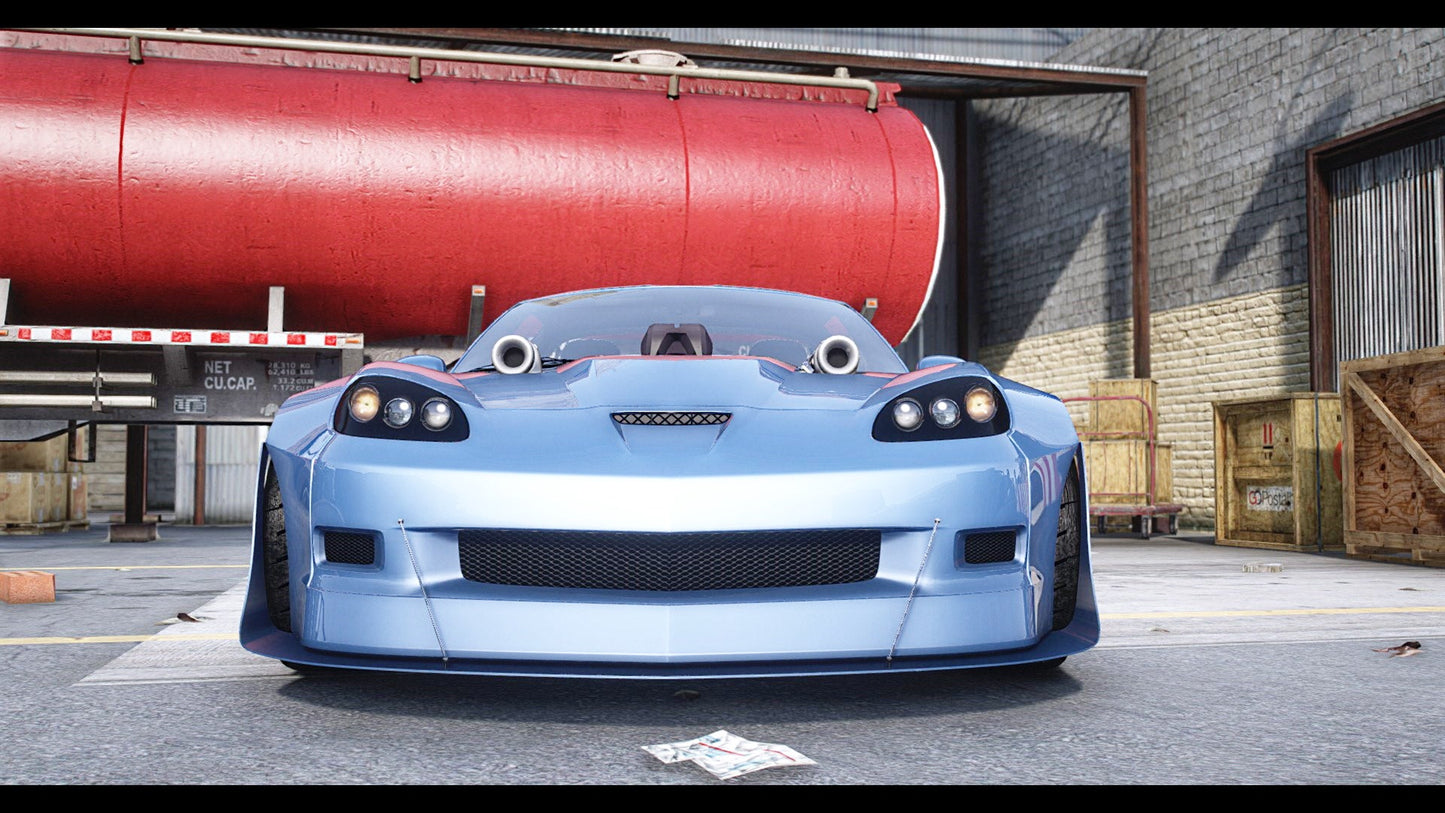 2009 Chevrolet Corvette C6 V.1 G.O.M. Styling - DEVELOPER Z3D