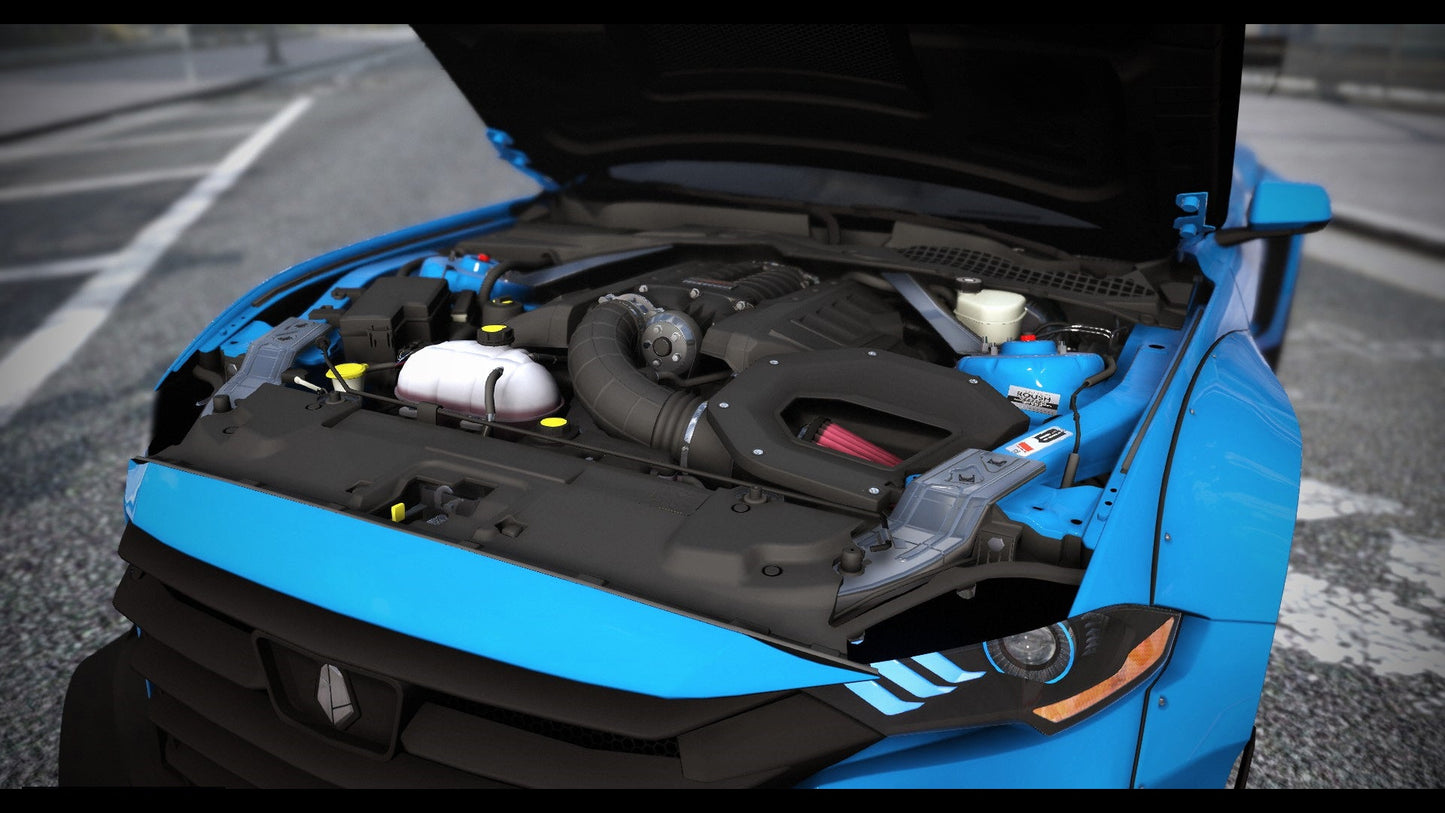 2018 Ford Mustang DAWN G.O.M. Styling - DEVELOPER Z3D