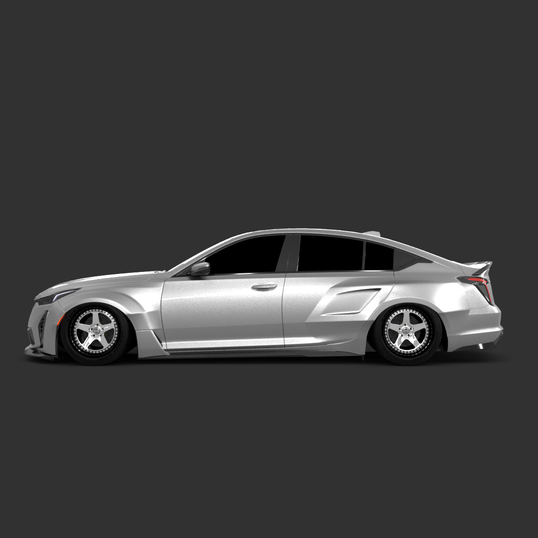 2022-2023 Cadillac CT5-V Blackwing GOMSTYLING V1 | Real Bodykit