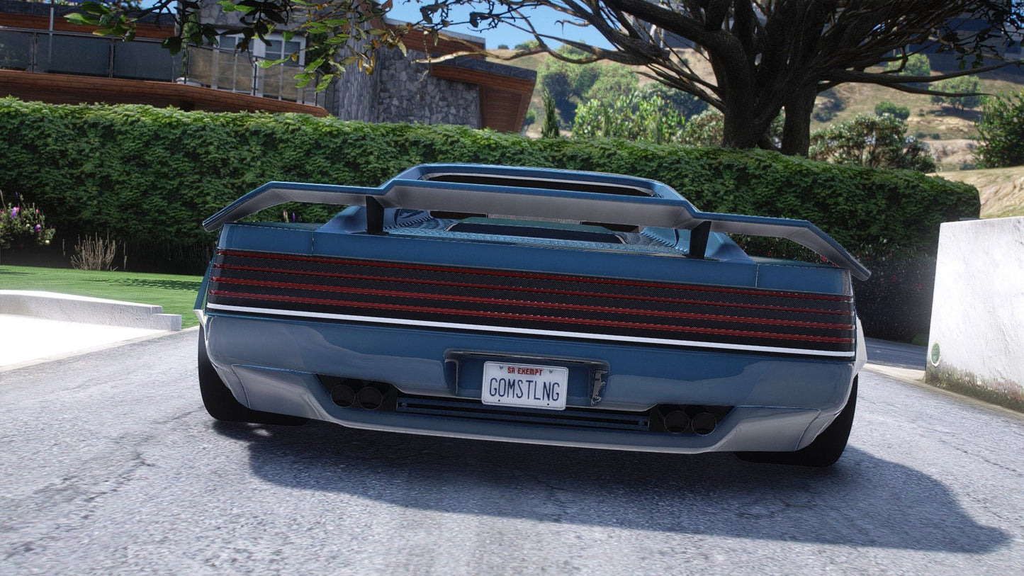 1991 Ferrari Testarossa 512 V.1 G.O.M. Styling - DEVELOPER Z3D