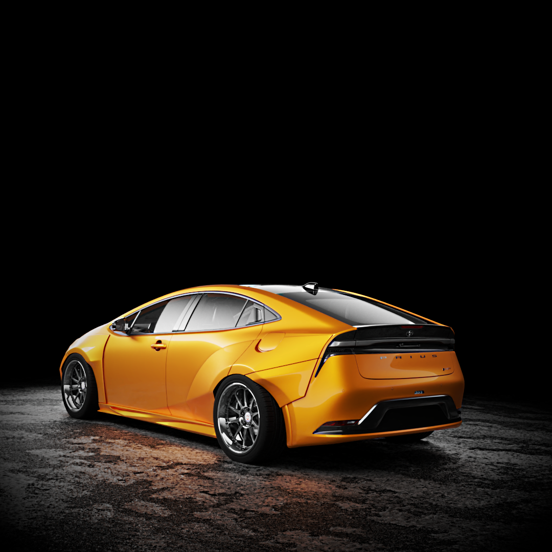 2023-Present Toyota Prius GOMSTYLING V1 | Real Bodykit