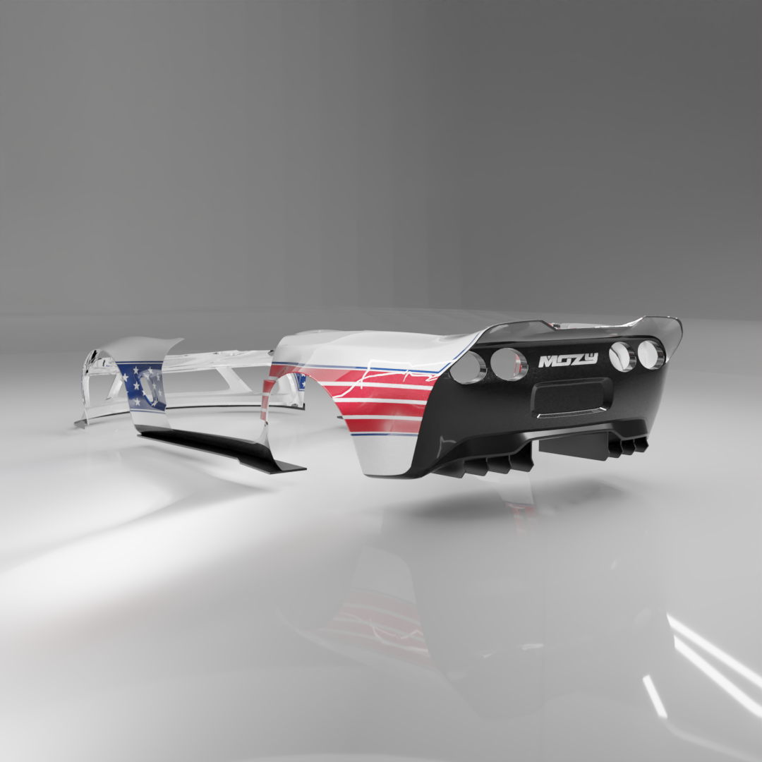 1997-2004 Chevrolet C5 Corvette GOMSTYLING V1 | Real Bodykit