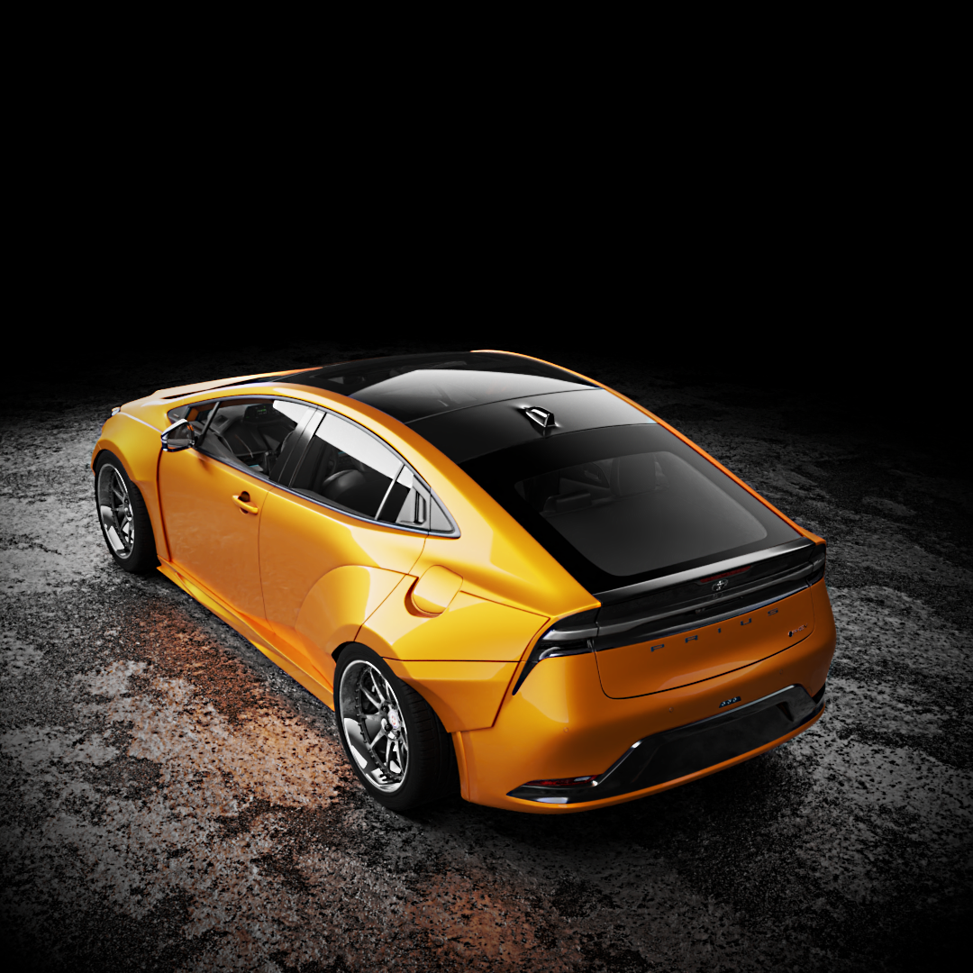 2023-Present Toyota Prius GOMSTYLING V1 | Real Bodykit