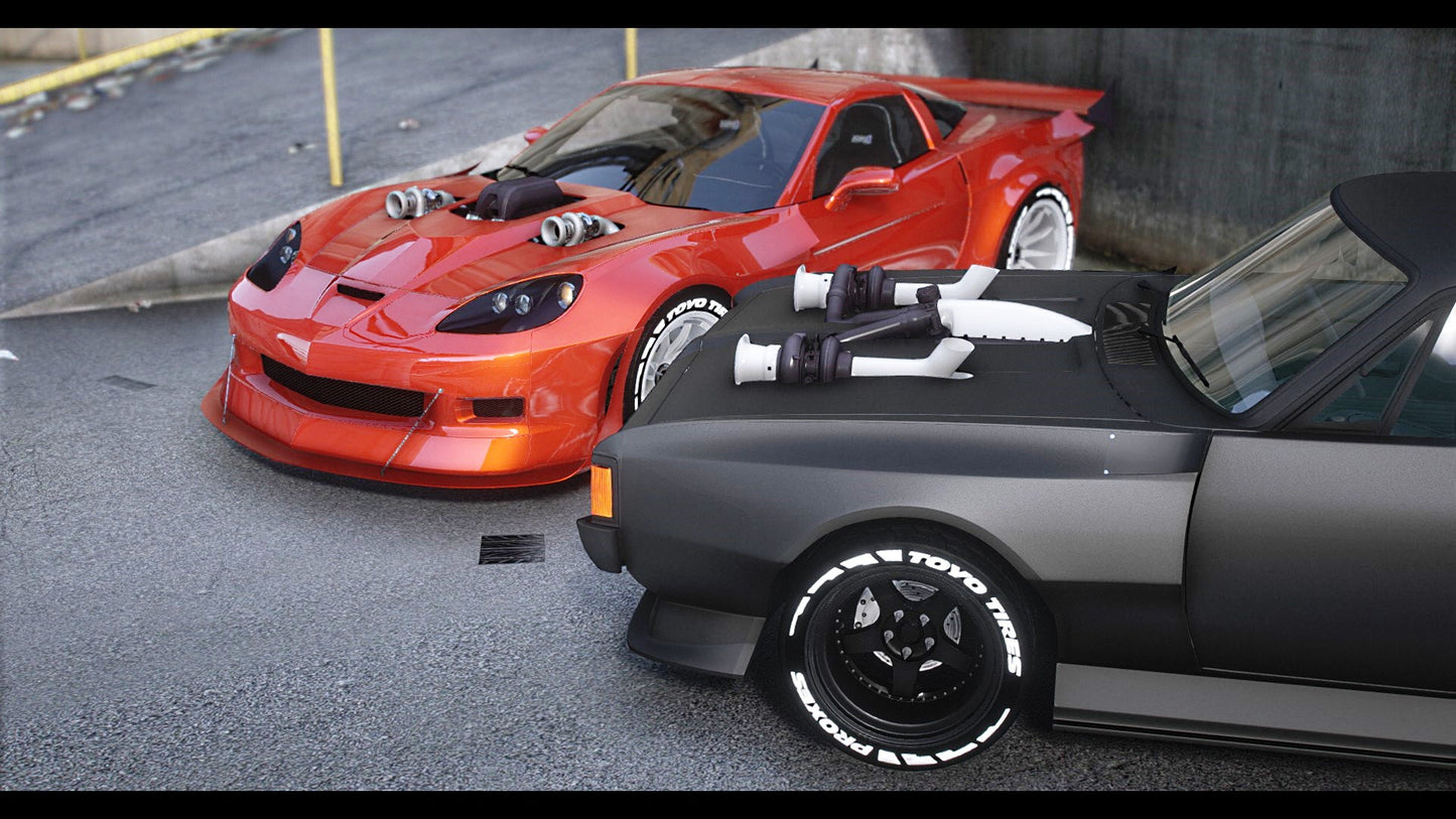 2009 Chevrolet Corvette C6 V.1 G.O.M. Styling - DEVELOPER Z3D