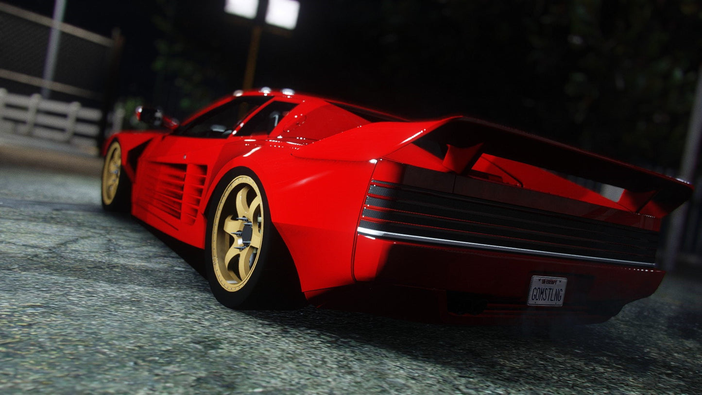 1991 Ferrari Testarossa 512 V.1 G.O.M. Styling - DEVELOPER Z3D