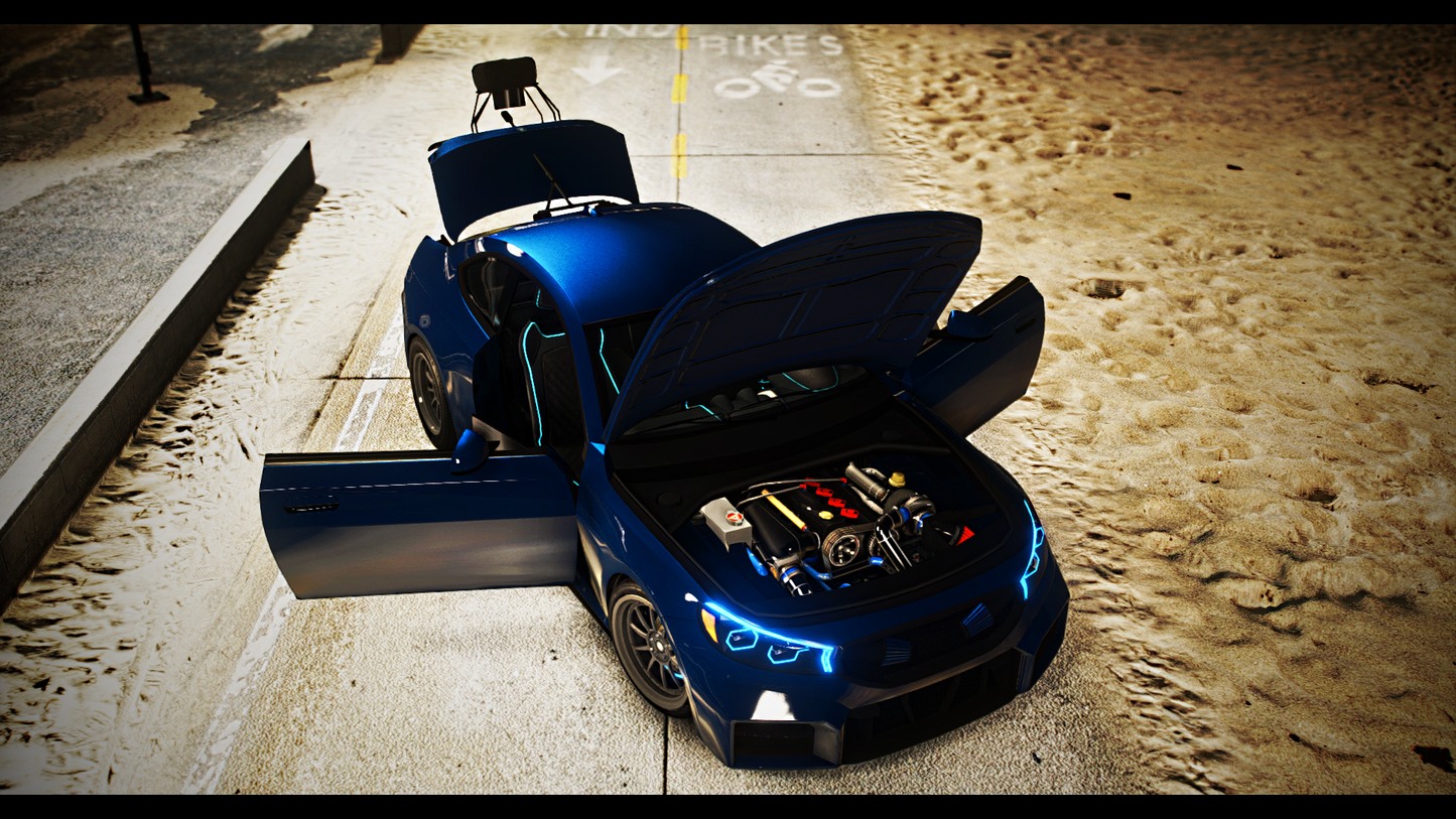 Ubermacht Cypher ll Street Spec | Addon Sound | 6 Tuning Parts | Liveries | Scratch Made