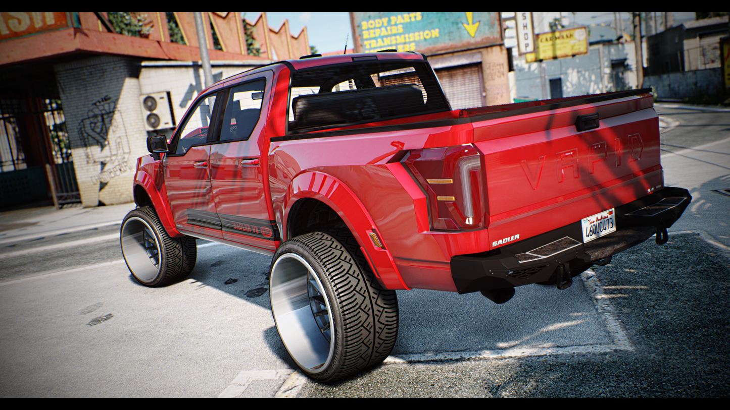 Vapid Sadler LT-150 RAMPAGE | Addon Sound | 28 Tuning Parts | Liveries | Scratch Made
