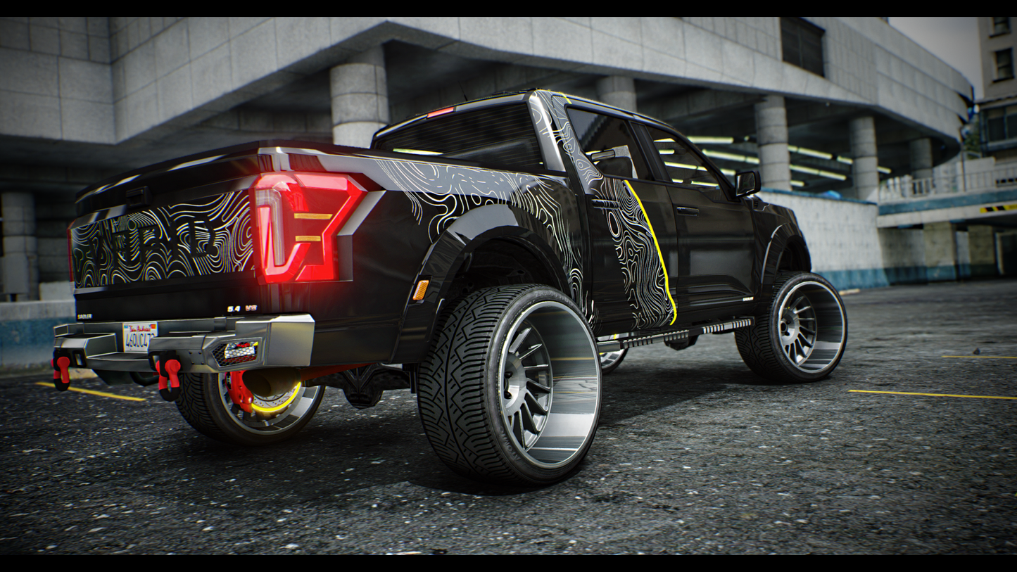 Vapid Sadler LT-150 RAMPAGE | Addon Sound | 28 Tuning Parts | Liveries | Scratch Made