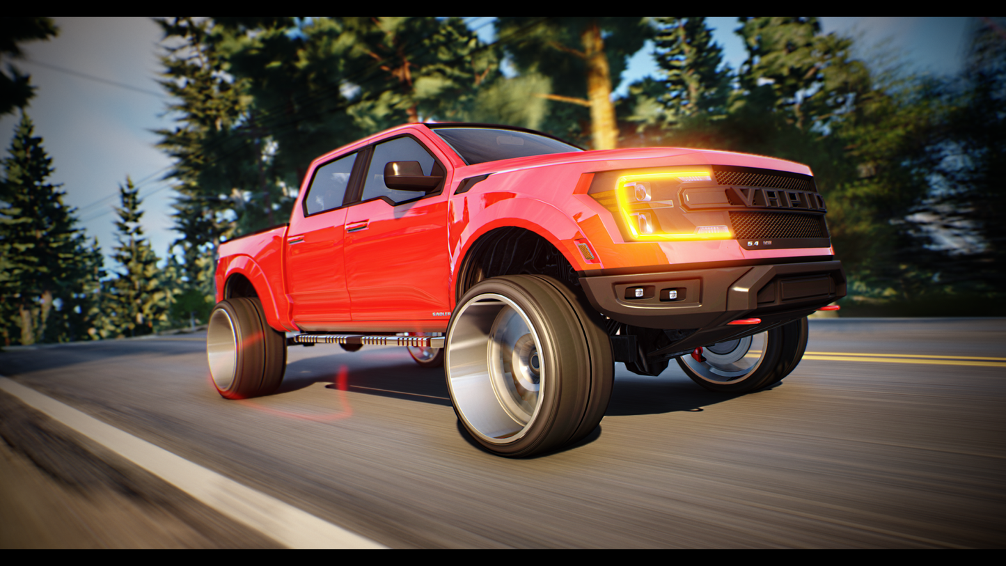 Vapid Sadler LT-150 RAMPAGE | Addon Sound | 28 Tuning Parts | Liveries | Scratch Made