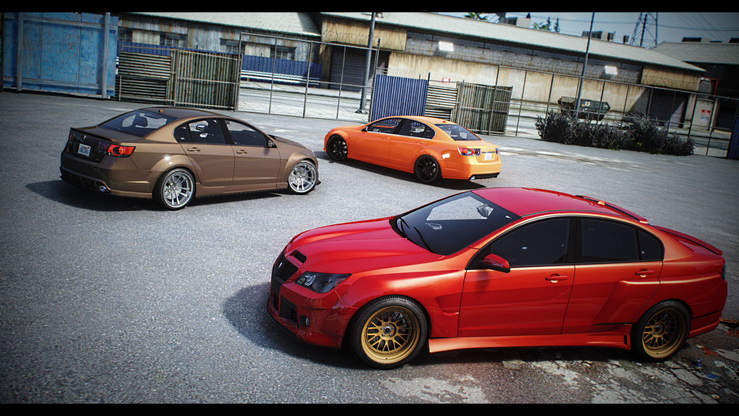Imponte DF8-GT Pack | Addon Sound | 70 Tuning Parts | Livery Map | Scratch Made