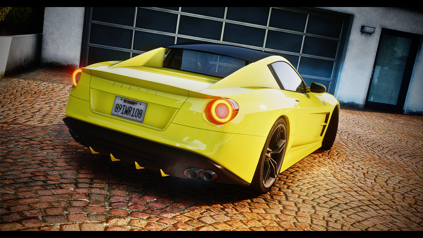 Grotti Portobello | Addon Sound | 69 Tuning Parts | Scratch Made | Lore Friendly Ferrari 599GTB