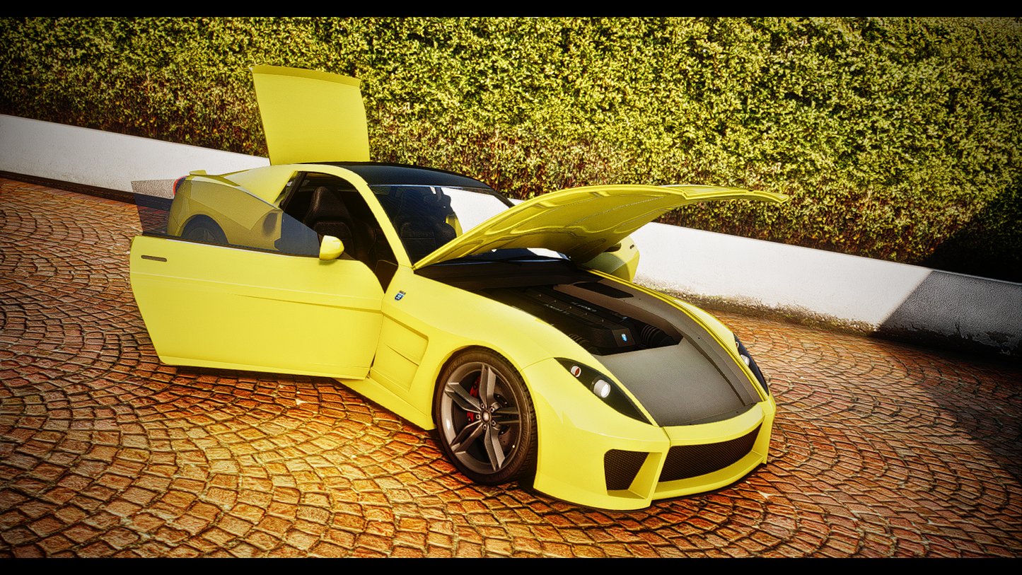 Grotti Portobello | Addon Sound | 69 Tuning Parts | Scratch Made | Lore Friendly Ferrari 599GTB
