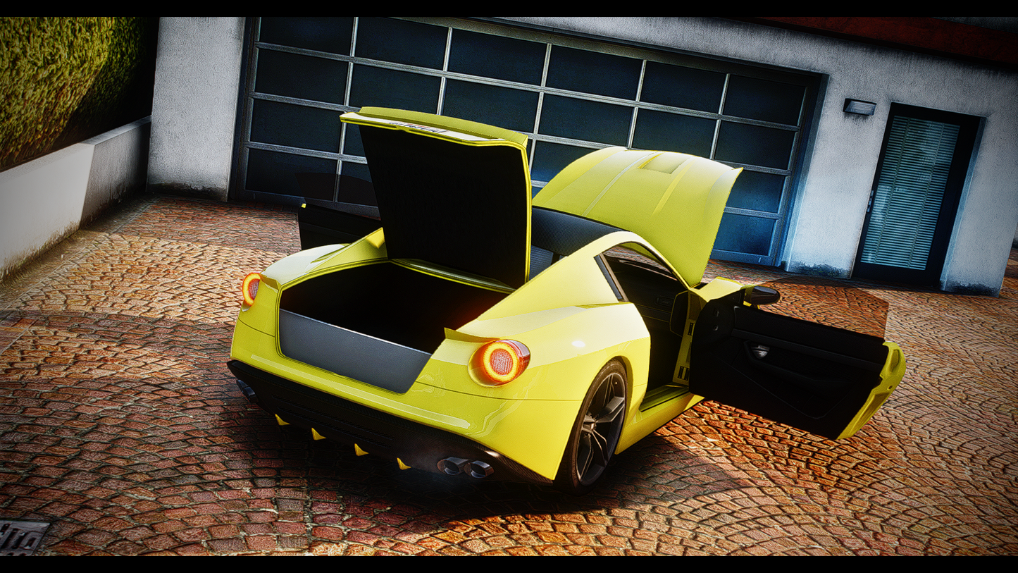 Grotti Portobello | Addon Sound | 69 Tuning Parts | Scratch Made | Lore Friendly Ferrari 599GTB