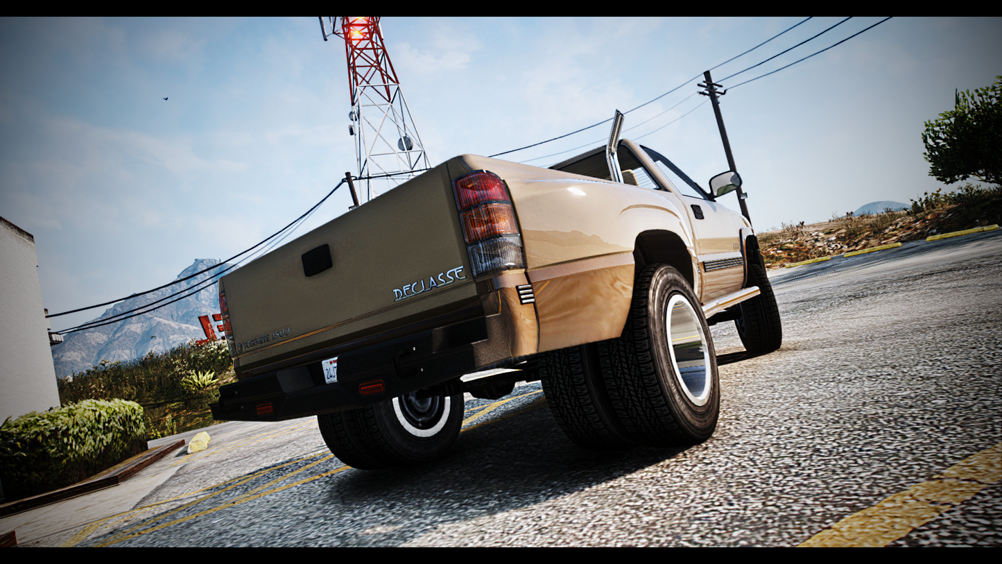 Declasse Yosemite 1500 Singlecab Pack | Addon Sound | 304 Tuning Parts | Liveries | Vanilla Edit