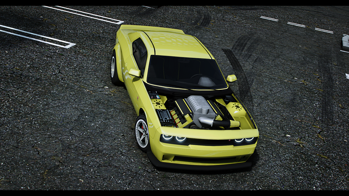 Bravado Gauntlet Hellfire CLXX | Addon Sound | 24 Tuning Parts | Vanilla Edit