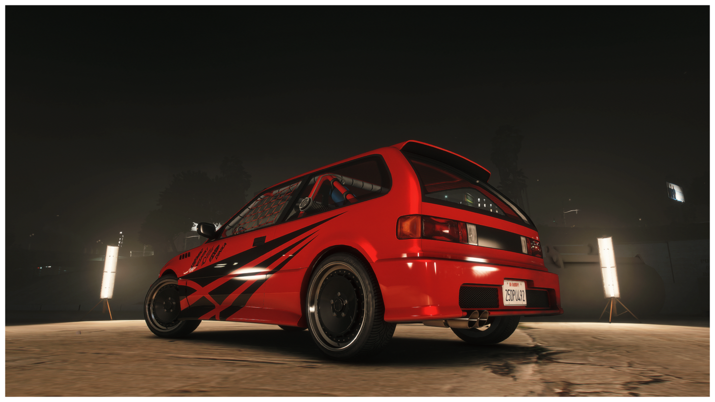 Dinka Blista Hatchback | Addon Sound | 215 Tuning Parts | Liveries | Scratch Made