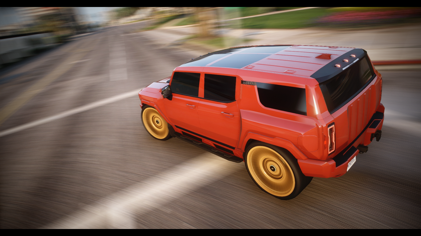 2023 GMC Hummer EV G.O.M. Styling + Addon Sound